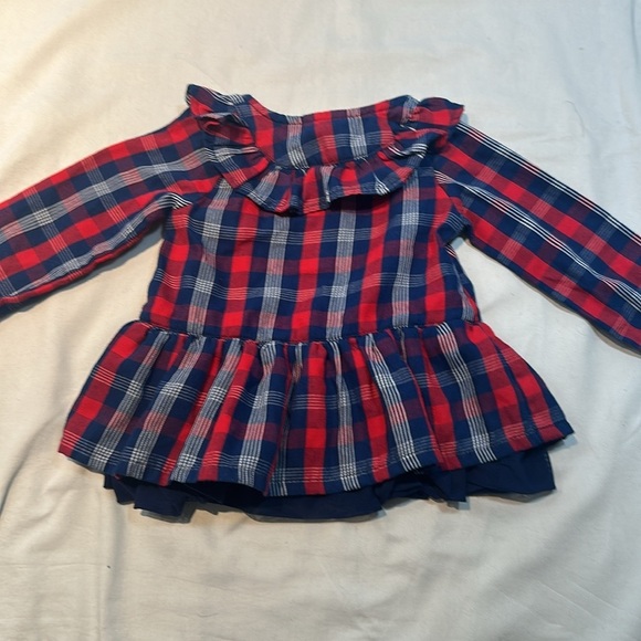 Tommy Hilfiger - LIKE NEW - Red and Blue Plaid dress - Picture 5 of 5